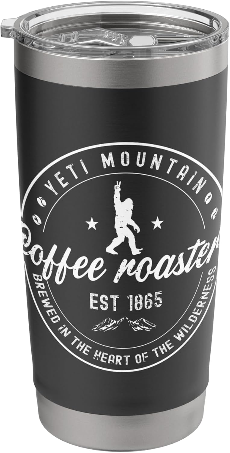Yeti Mountain Coffee Roasters Bigfoot Sasquatch Stainless Steel Insulated Tumbler product photo