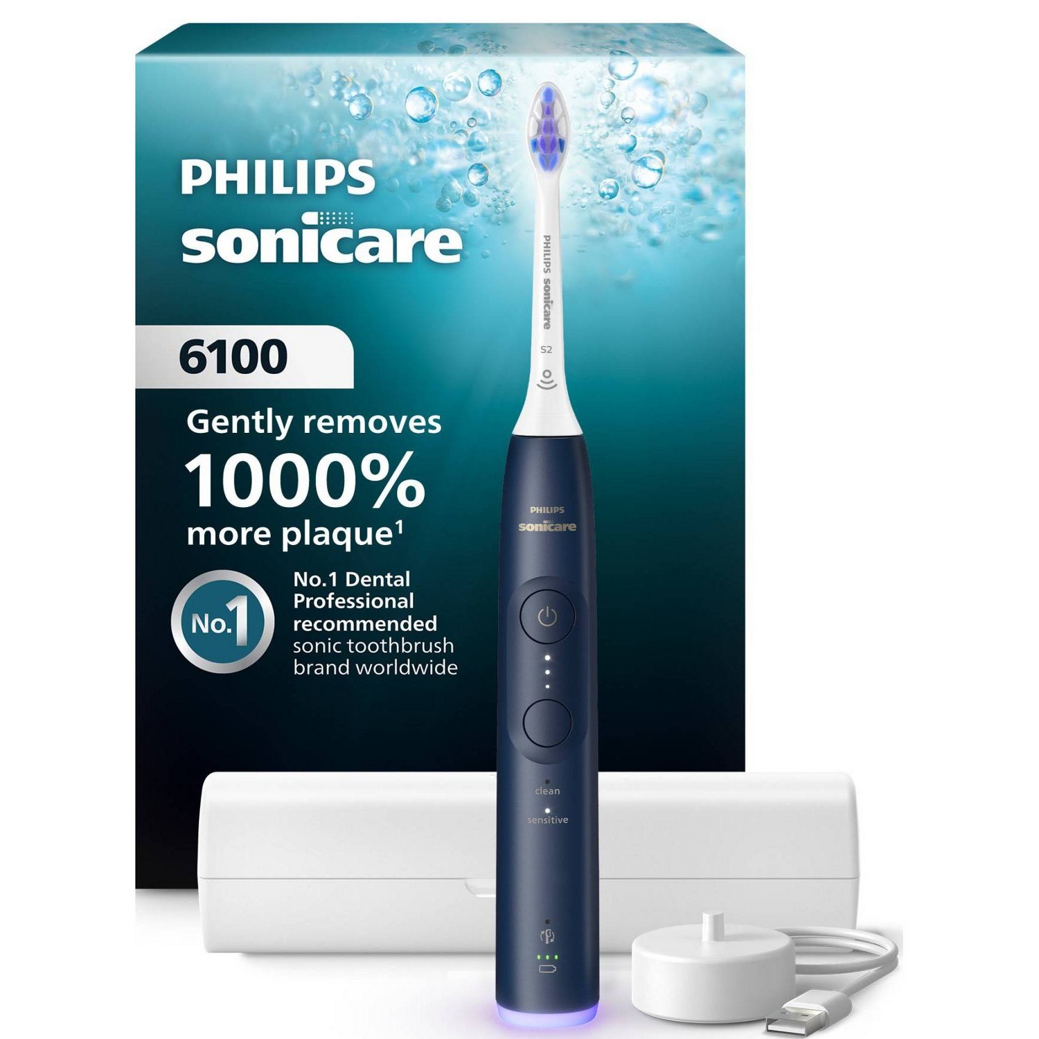 Philips Sonicare 6100 Rechargeable Electric Toothbrush product photo