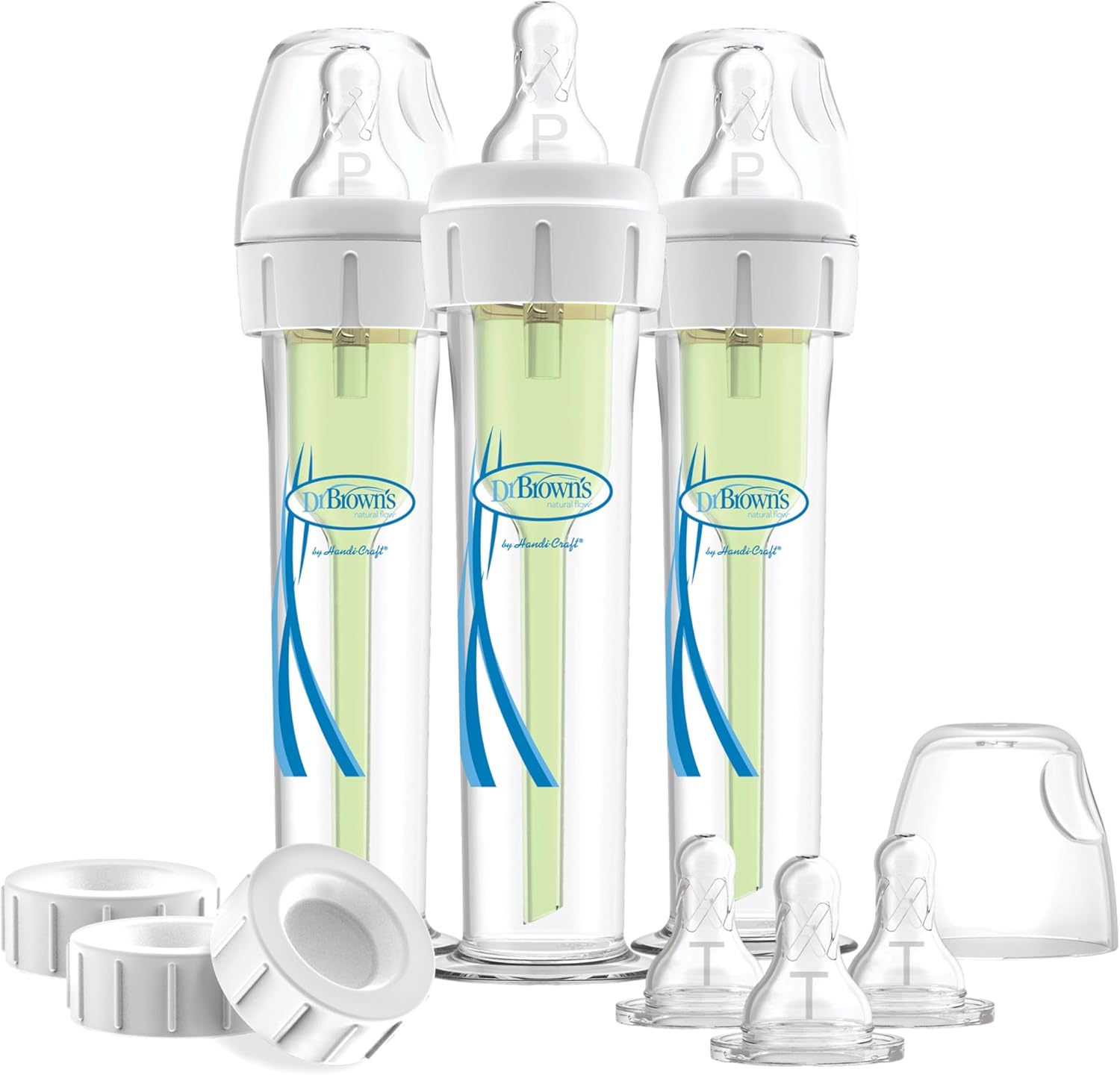 Dr. Brown's Accufeed Anti-Colic Baby Bottle with Preemie Nipple 60cc product photo